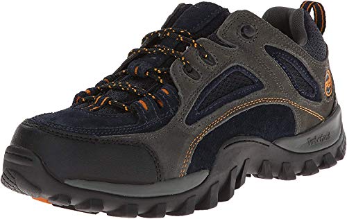 Timberland PRO Men's Mudsill Steel Safety Toe Industrial Hiker Work Shoe, Grey/Sapphire, 12