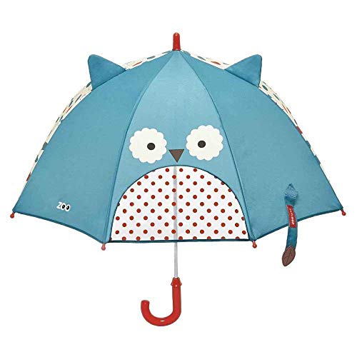 Skip Hop Zoo Little Kid and Toddler Umbrella, Multi Otis Owl