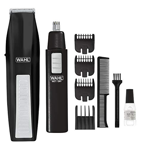 Wahl Cordless Beard Trimmer w/Ear/Nose/Brow Trimmer