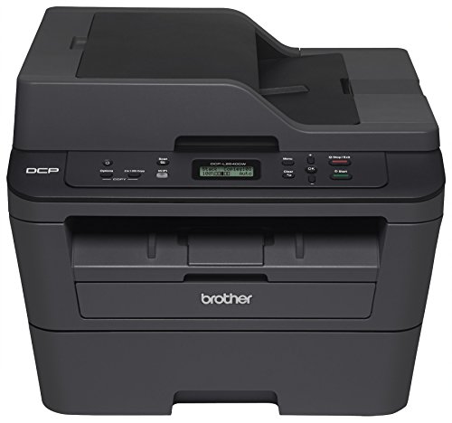 Brother DCPL2540DW Wireless Compact Laser Printer, Amazon Dash Replenishment Enabled