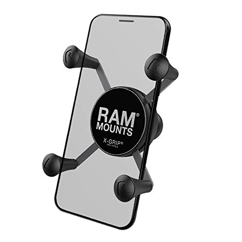 RAM Mounts X-Grip Universal Phone Holder with Ball RAM-HOL-UN7BU with B Size 1' Ball