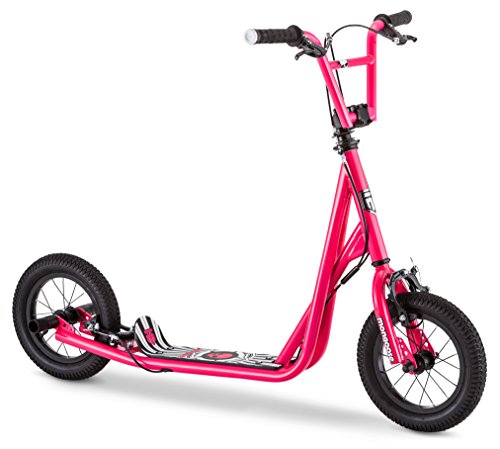 Mongoose Expo Scooter, 12' Air-Inflated Wheels, Multiple Colors