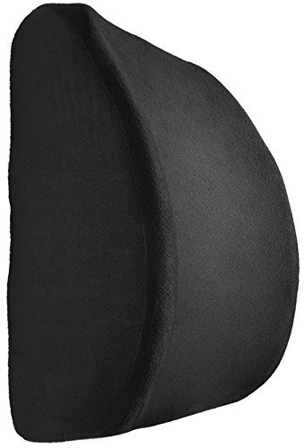Lumbar Support, LuxFit Premium Deluxe Lumbar Support Cushion High Quality Memory Foam! - for Home...