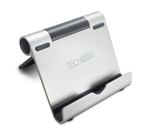 TechMatte iPad Stand Multi-Angle Aluminum Holder for Tablets, E-Readers and Smartphones, Nintendo...