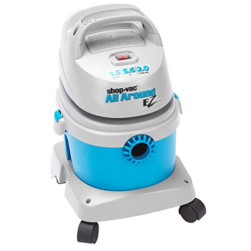 Wet/Dry Vacuum, 2.0 HP, 1-1/2gal, 7.4A, 60Hz