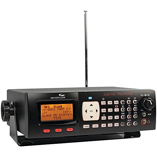 Whistler WS1065 Digital Trunking Desktop Scanner – Programmable Police/Fire Radio with Backlit...