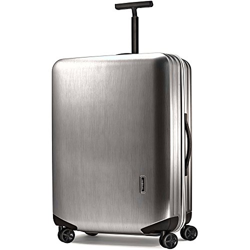 Samsonite Inova Hardside Luggage with Spinner Wheels, Metallic Silver, Carry-On 20-Inch