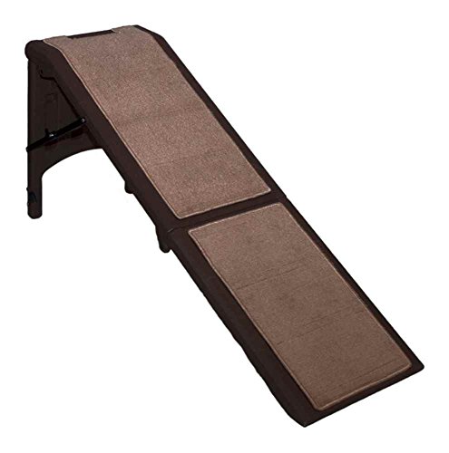 Pet Gear Free Standing Pet Ramp for Cats and Dogs, No Assembly Required, Easy Fold for Storage or...