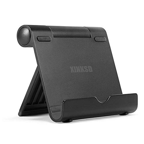 Portable Phone Stand for Tablets, e-Readers and Smartphones, Multi-Angle Compatible with iPhone...