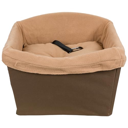 PetSafe Happy Ride Dog Safety Seat – Fits Most Cars, Trucks and SUVs – Machine Washable Fleece...