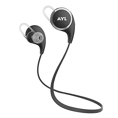 AYL Bluetooth Headphones V4.1 Wireless Sport Stereo in-Ear Noise Cancelling Sweatproof Headset with...