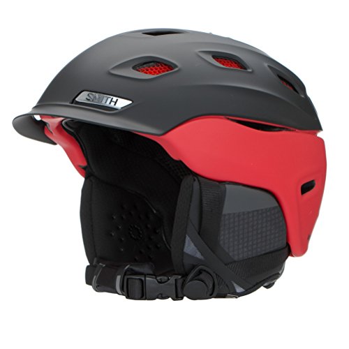 Smith Optics Vantage Adult Ski Snowmobile Helmet - Matte Black Fire/Medium