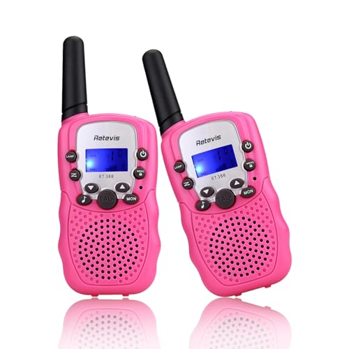 Retevis RT-388 Kids Walkie Talkies for Girls Boys,6-12 Year Old Kids' Toys,22 CH LCD...