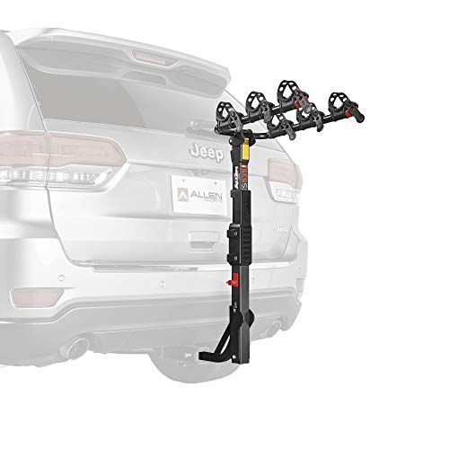 Allen Sports Premier Hitch Mounted 3-Bike Carrier, Model S535 , Black