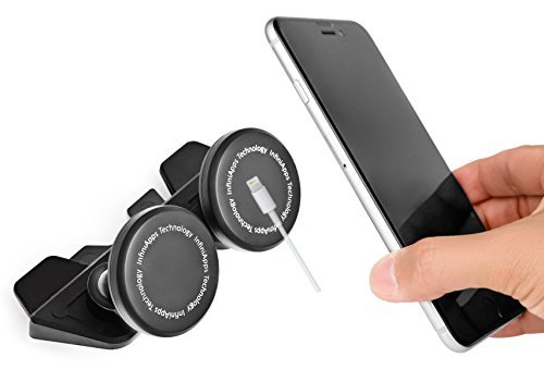 [Maker of iMagnet] Car Mount, Phone Mount InfiniApps DuoMount [Magnetic Mount] The Original, Best,...