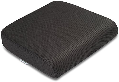 TravelMate Extra-Large Memory Foam Seat Cushion – Perfect for Office Chair and Wheelchair – Does...
