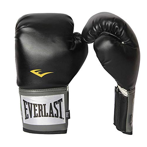 Everlast Pro Style 8-Ounce Training Gloves (Black)