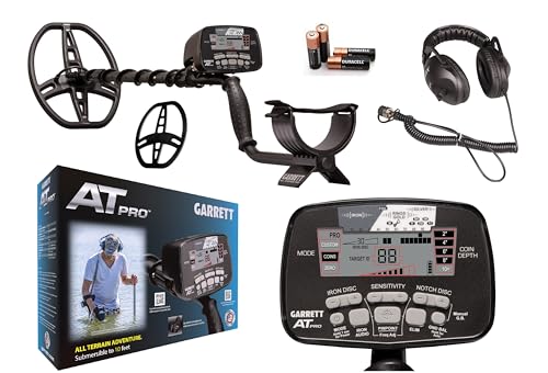Garrett at Pro Metal Detector – Made in The USA - Waterproof to 10ft, Proportional Audio, Iron...