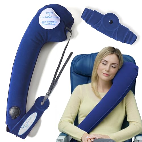 TRAVELREST Ultimate Travel Pillow & Body Pillow - Headrest, Auto, Bus, Train, Office Napping,...