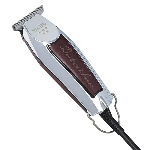 Wahl Professional Series Detailer #8081 - With Adjustable T-Blade, 3 Trimming Guides (1/16 inch -...