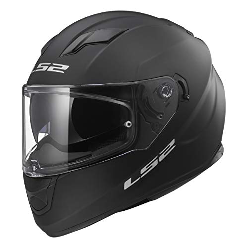 LS2 Helmets Full Face Stream Evo Street Helmet (Matte Black - Large)