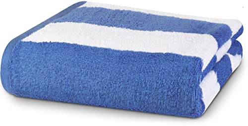 Utopia Towels Cabana Stripe Beach Towel (35 X 70 Inches) 100% Cotton Jumbo Bath Sheet, Large Pool...