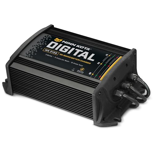 Johnson Outdoors MinnKota MK 315D On-Board Battery Charger (3 Banks, 5 Amps per Bank)