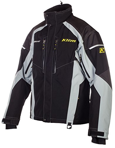 KLIM Mens Vector Parka Jacket, Black, Medium