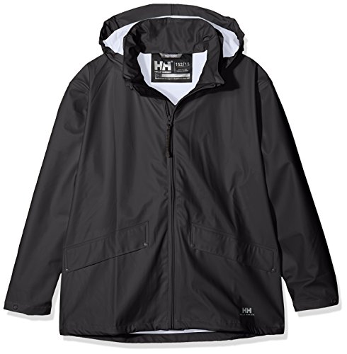 Helly Hansen Boy's Voss Jacket, Black, 10