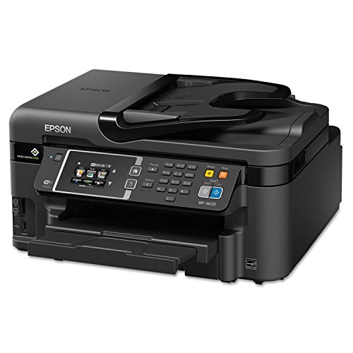 Epson WorkForce WF-3620 WiFi Direct All-in-One Color Inkjet Printer, Copier, Scanner, Amazon Dash...