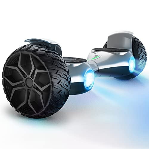SISIGAD 8.5' Solid Tires Off Road Hoverboard for Adults Teens Kids, All Terrain Self Balancing...