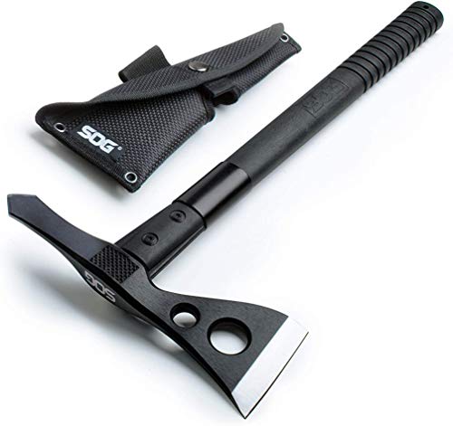 SOG Tactical Tomahawk- Throwing Hatchet, Versatile Survival Tactical Axe and Emergency Breaching...