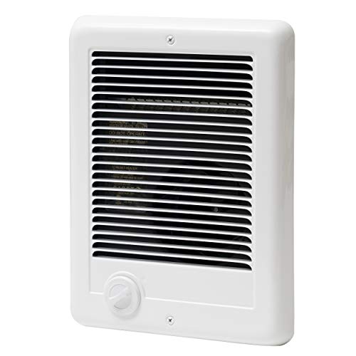 Cadet Com-Pak Electric Wall Heater Complete Unit with Thermostat (Model: CSC101TW, Part: 67508), 120...