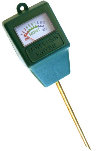 Indoor/Outdoor Moisture Sensor Meter with Full Color Instruction Card, Soil Water Monitor, Plant...