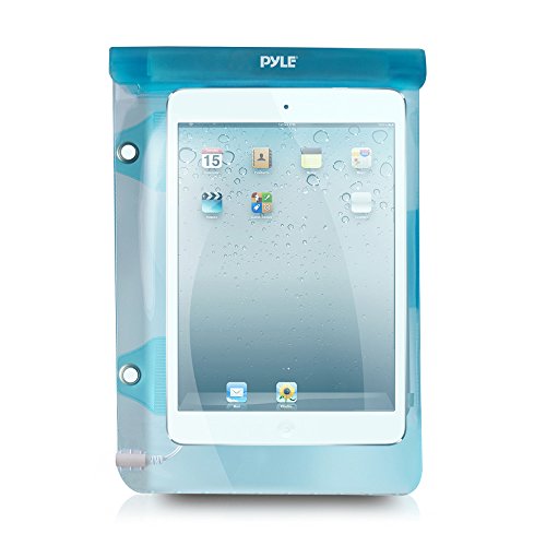 Pyle Waterproof Pouch For Ipad Tablet Wallet Money, Dry Bag (Works with iPad 2 3 4G, Tablets,...