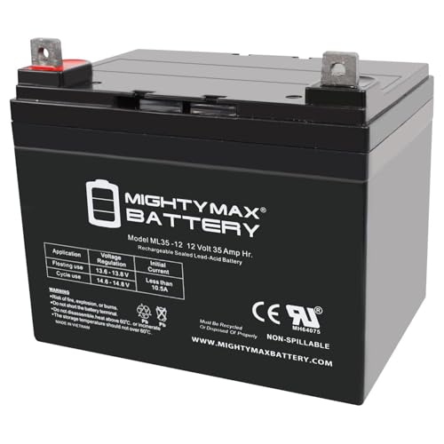 Mighty Max Battery 12v 35ah light trolling motor battery sevylor minn kota golf cart