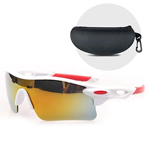 Open Road UV400 Wraparound Protection Lightweight and durable Sports Sunglasses with Hard Protective...
