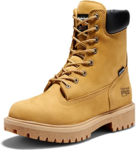 Timberland PRO Men's Direct Attach 8 Inch Steel Safety Toe Insulated Waterproof Industrial Work...