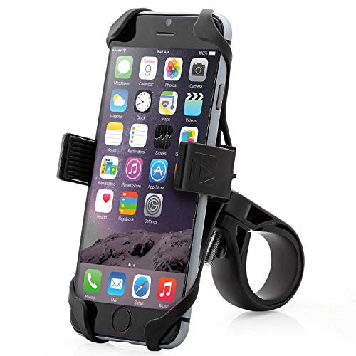 Aduro U-Grip Plus Universal Bike Mount - for Motorcycle, Handlebar, Roll Bar, iPhone X Xs 7 6 6s 7...