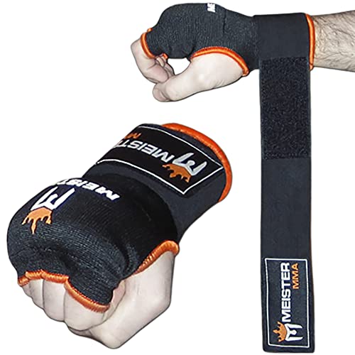 Meister Gel-Padded ProWrap Hand Wrap Gloves (Pair) - Large/X-Large