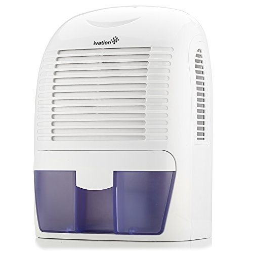 Ivation GDM30 Powerful Mid-Size Thermo-Electric Dehumidifier - Quietly Gathers Up to 20oz. of Water...