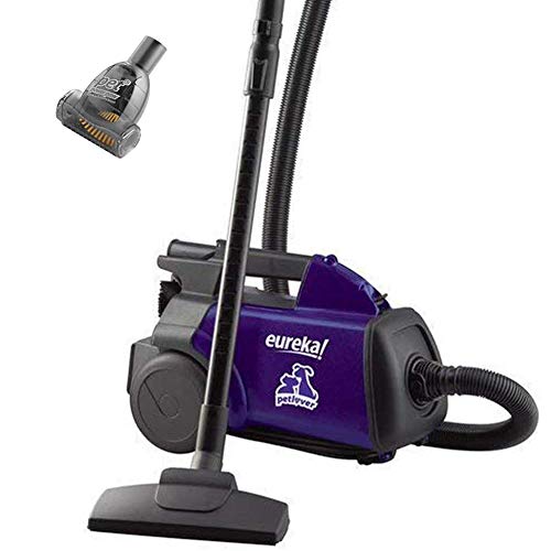 EUREKA Mighty Mite Bagged Canister Vacuum Cleaner, Pet, 3684f-Violet