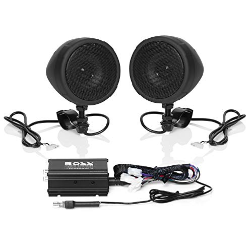 BOSS Audio Systems MCBK420B Bluetooth Speaker System - Class D Compact Amplifier, 3 Inch...