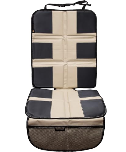Car Seat Protector by Shmidt'S - Luxury Car Seat Cover Summer/Winter for Baby & Child - Anti-Slip,...
