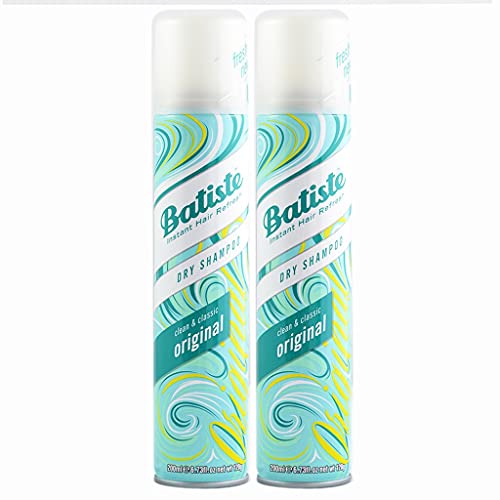 Batiste Dry Shampoo Original Clean & Classic 6.76 Fl Oz (2 pack)
