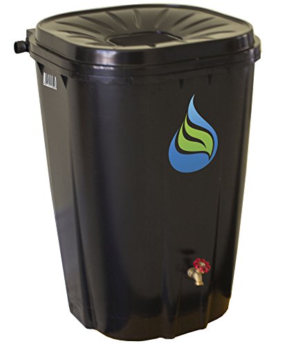 Enviro World corporation EWC-14 FreeGarden Black Rain Collection Barrel-Lawn and Garden