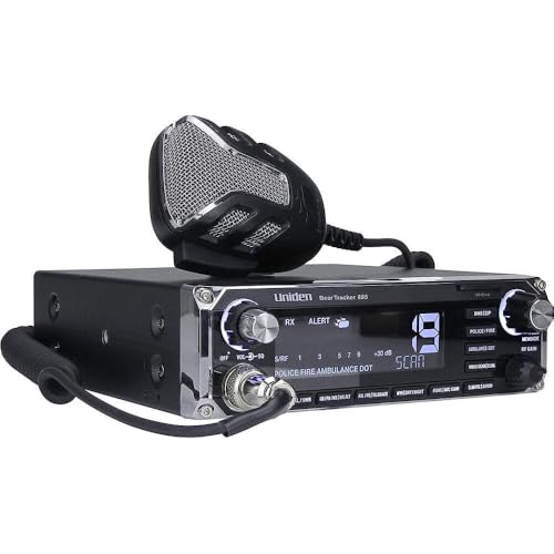 Uniden BEARTRACKER 885 Hybrid Full-Featured CB Radio + Digital TrunkTracking...