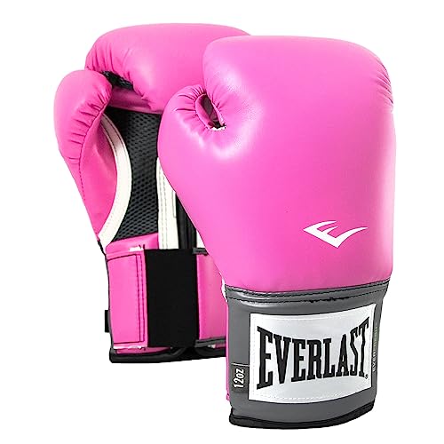 Everlast Women's Pro Style Training Gloves, Pink - 8 oz.
