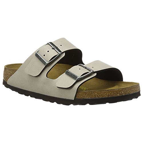 Birkenstock Arizona Stone Birko-Flor Pull Up 44 (US Men's 11-11.5, US Women's 13-13.5) Regular