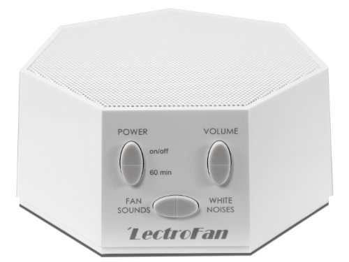 LectroFan High Fidelity White Noise Machine with 20 Unique Non-Looping Fan and White Noise Sounds...